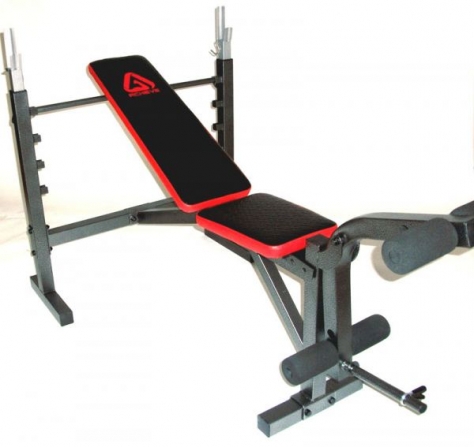 ACHIEVE GRUNT BENCH WITH LEG EXTENSION, FREE SHIPPING